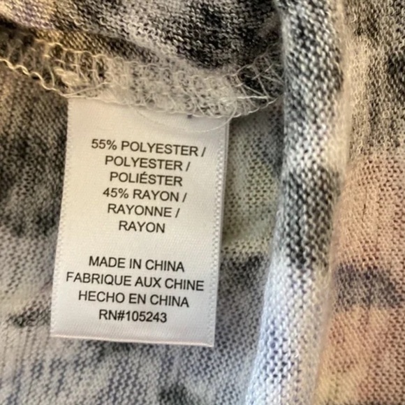 Bobeau Sleeveless Side Tie Striped Top - Picture 5 of 5